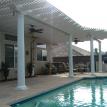 Contoured Pergola poolside